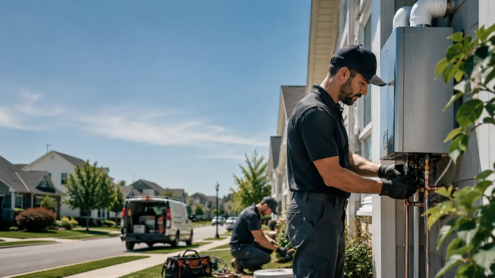 Tankless Water Heater Installation in Bradford, AR